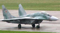 В Белоруссии разбился МиГ- 29