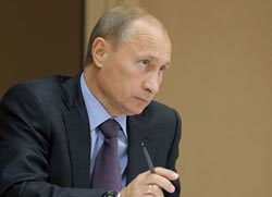 Владимир Путин, премьер-министр РФ, лидер партии «Единая Россия»