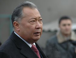 Курманбек Бакиев, президент Киргизии 

