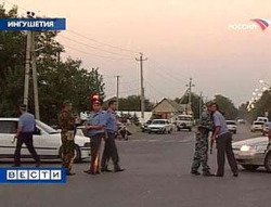 В Ингушетии взорван автомобиль МВД