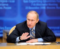 Владимир Путин, премьер-министр России 
