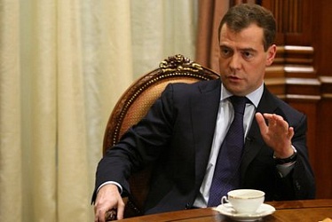 Дмитрий Медведев, президент Российской Федерации