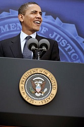Барак Обама, президент США 
