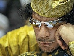 Муамар Каддафи, сверженный ливийский лидер