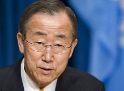 Пан Ги Мун, генеральный секретарь ООН