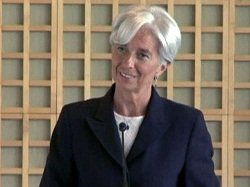 Кристин Лагард, директор-распорядитель Международного валютного фонда
