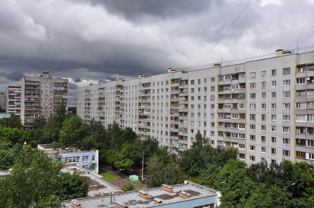 Фото панельного дома со всех сторон