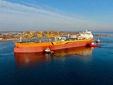 Первый российский экологичный танкер «Владимир Мономах» готов к ходовым испытаниям