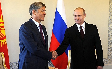 Путин и Атамбаев обсудят ЕАЭС