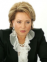 Валентина Матвиенко, спикер Совета Федерации 
